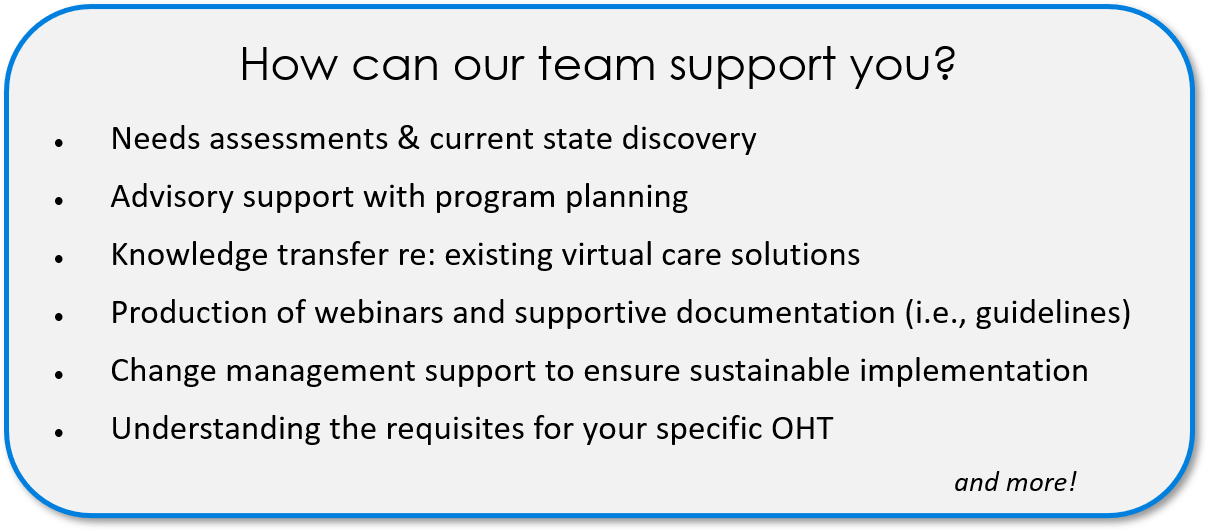 How can our team support you?
